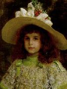 Portrait of a young girl